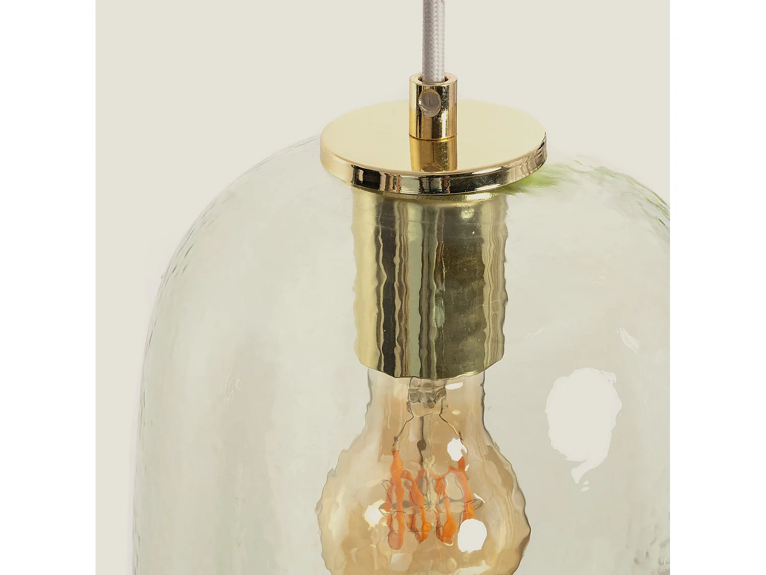 Lampada a Sospensione Vetro Bonhomía Multicolore