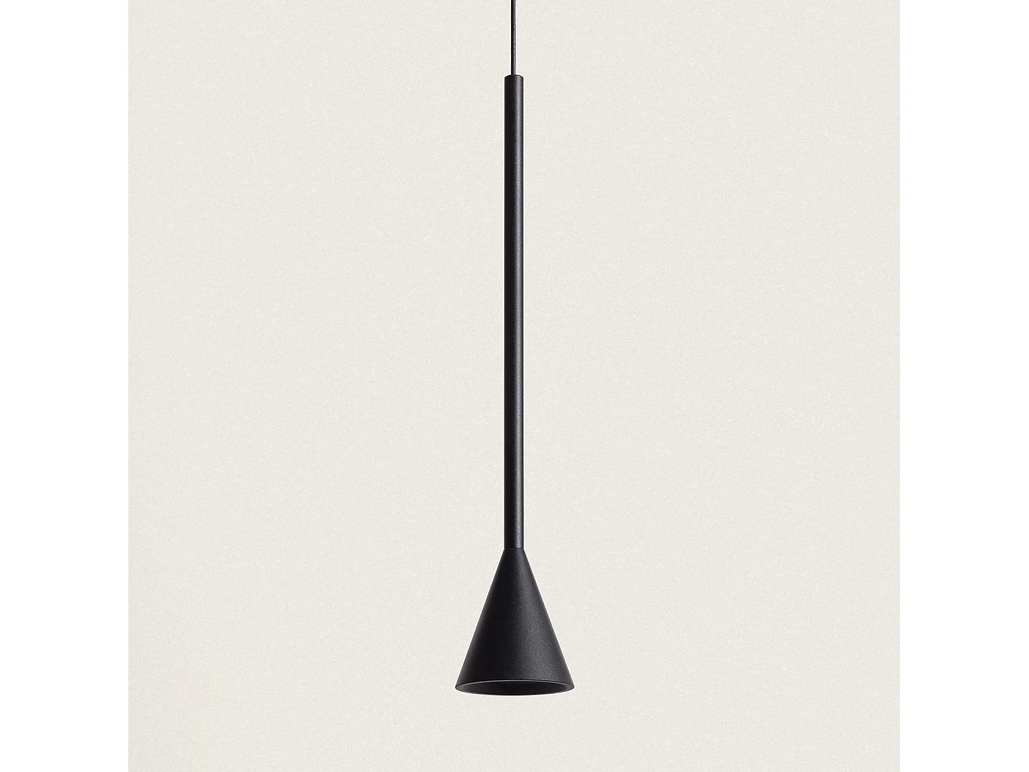 Suspension LED Aluminium Piaski 6W Noir