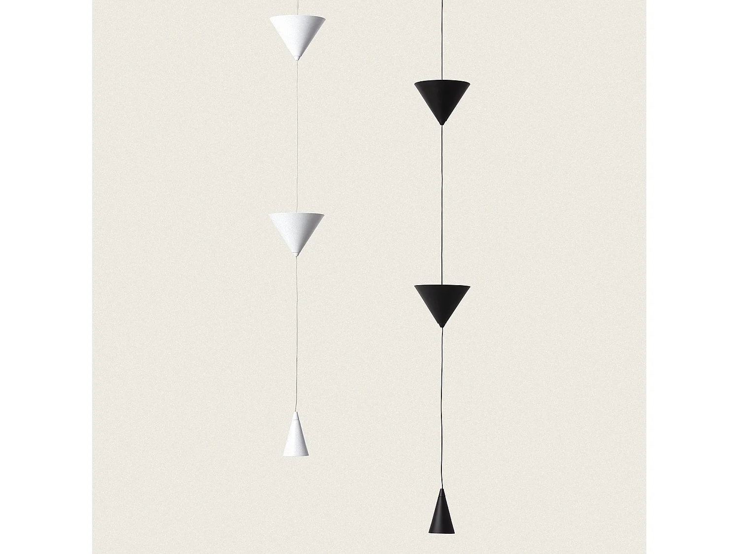 Suspension LED 13W Métal Tadim Noir mat