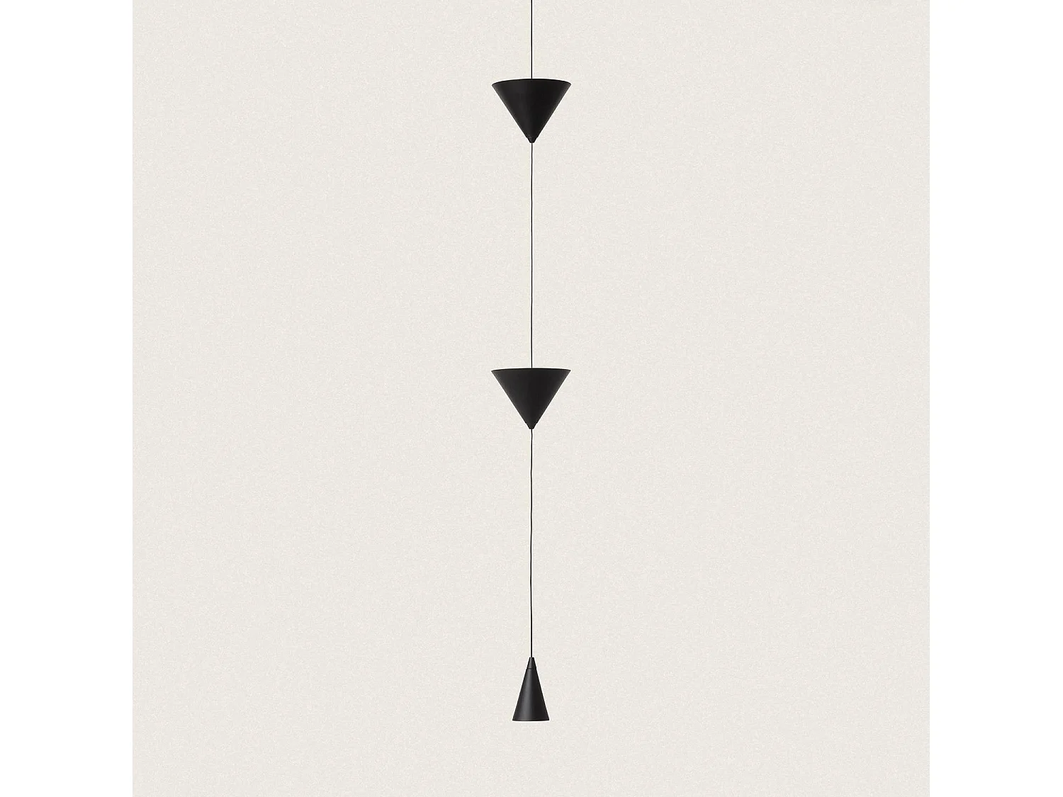 Suspension LED 13W Métal Tadim Noir mat