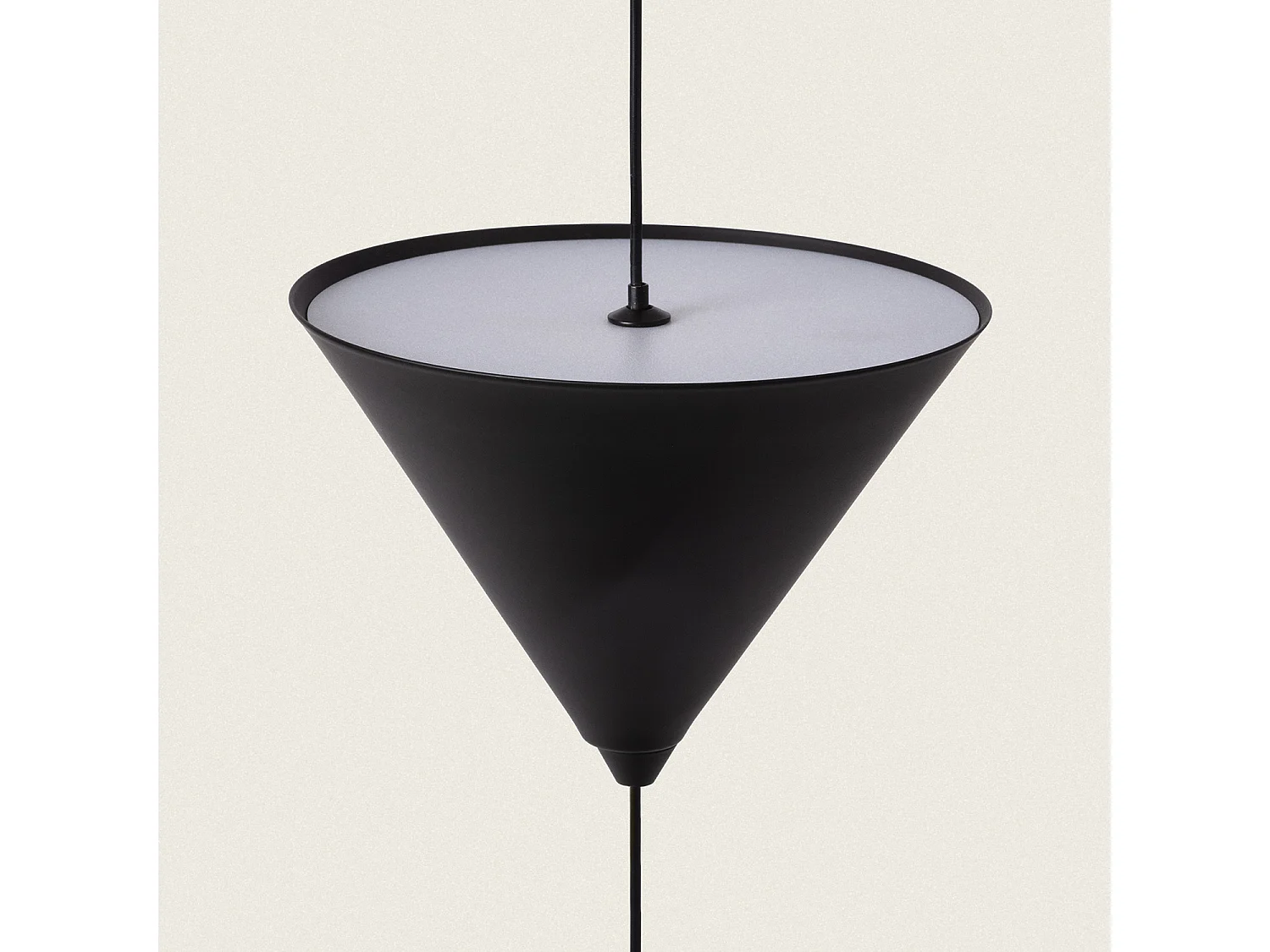 Suspension LED 13W Métal Tadim Noir mat