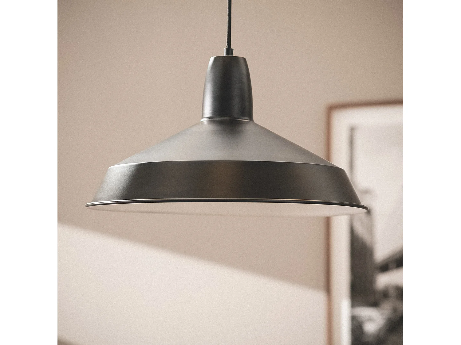 Lampada a Sospensione Metallo Meistter Nero