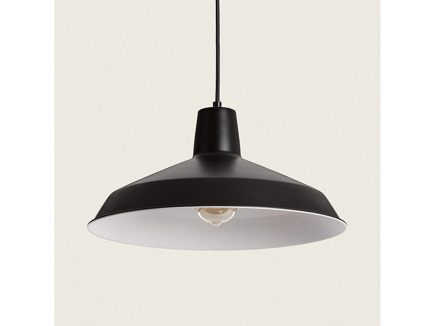 Lampada a Sospensione Metallo Meistter Nero