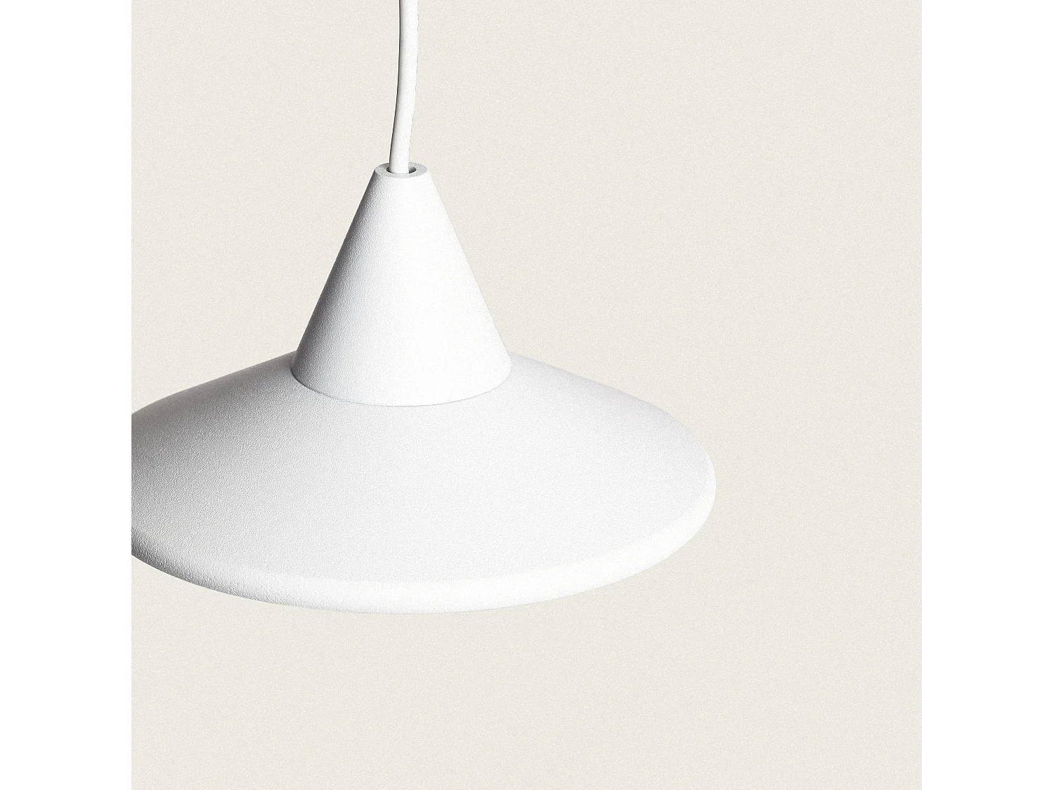 Suspension LED Aluminium Edsel 6W Blanc