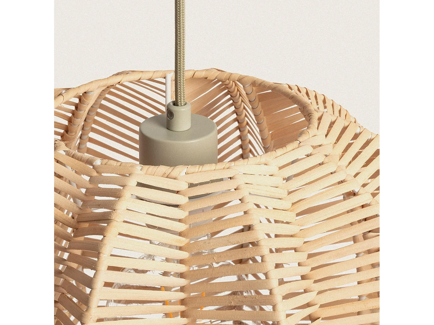 Lampada a Sospensione Rattan Tobonga Naturale