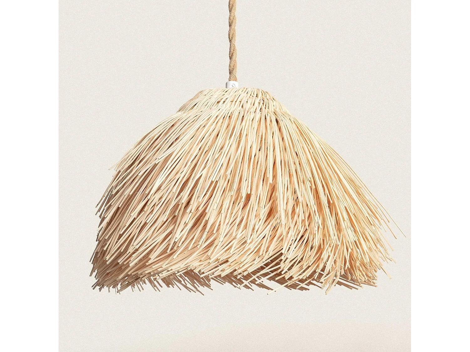 Suspension Rotin Bungarby Naturel