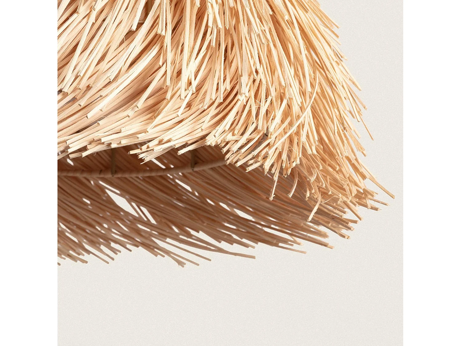 Suspension Rotin Bungarby Naturel