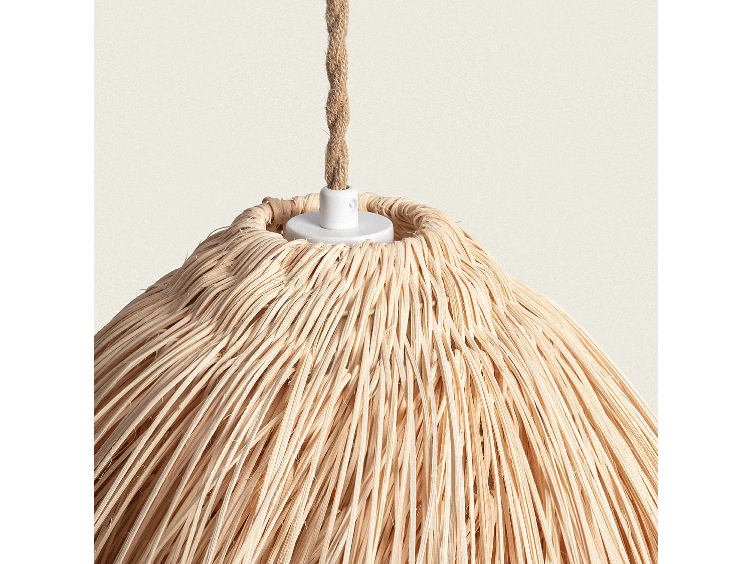 Suspension Rotin Bungarby Naturel