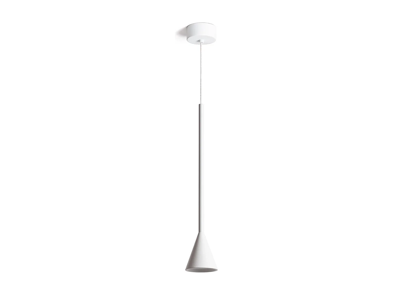 Lámpara Colgante LED 6W Aluminio Piaski Blanco