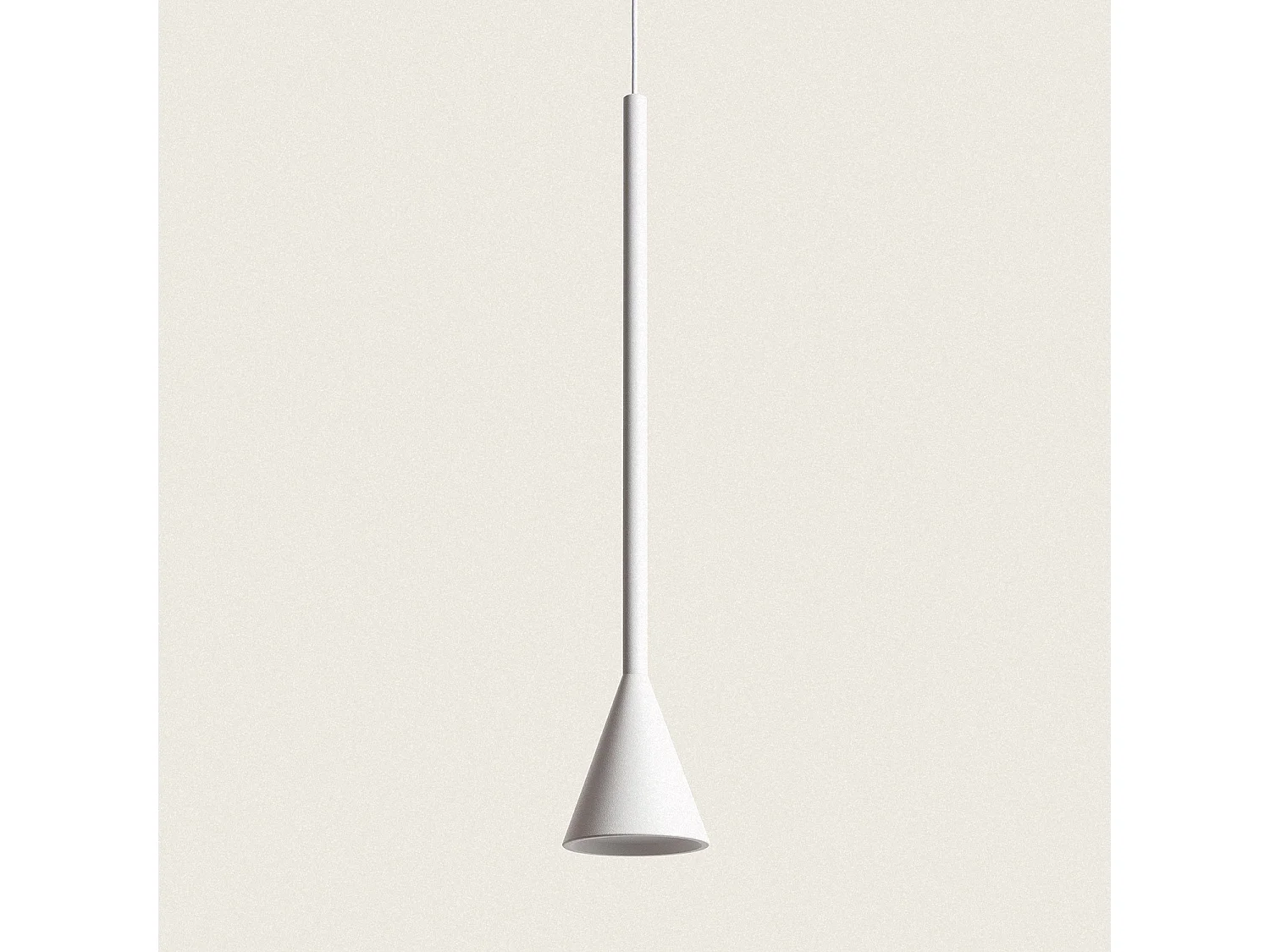 Lámpara Colgante LED 6W Aluminio Piaski Blanco