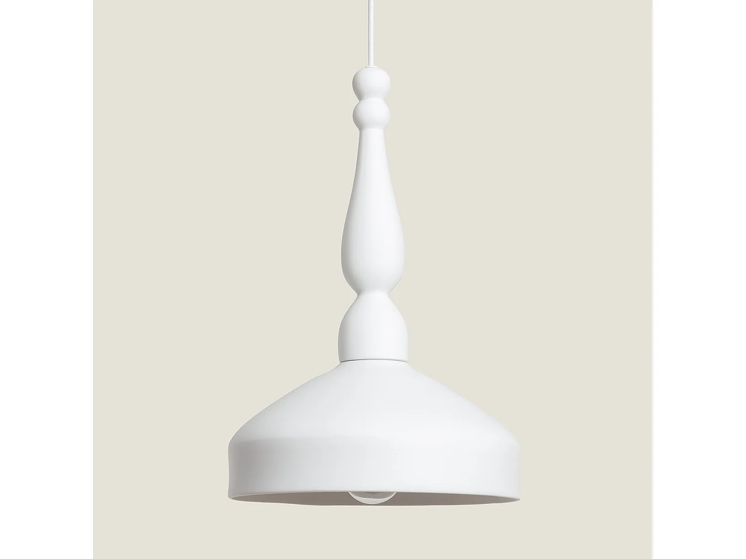 Suspension Céramique Almanzor Blanc