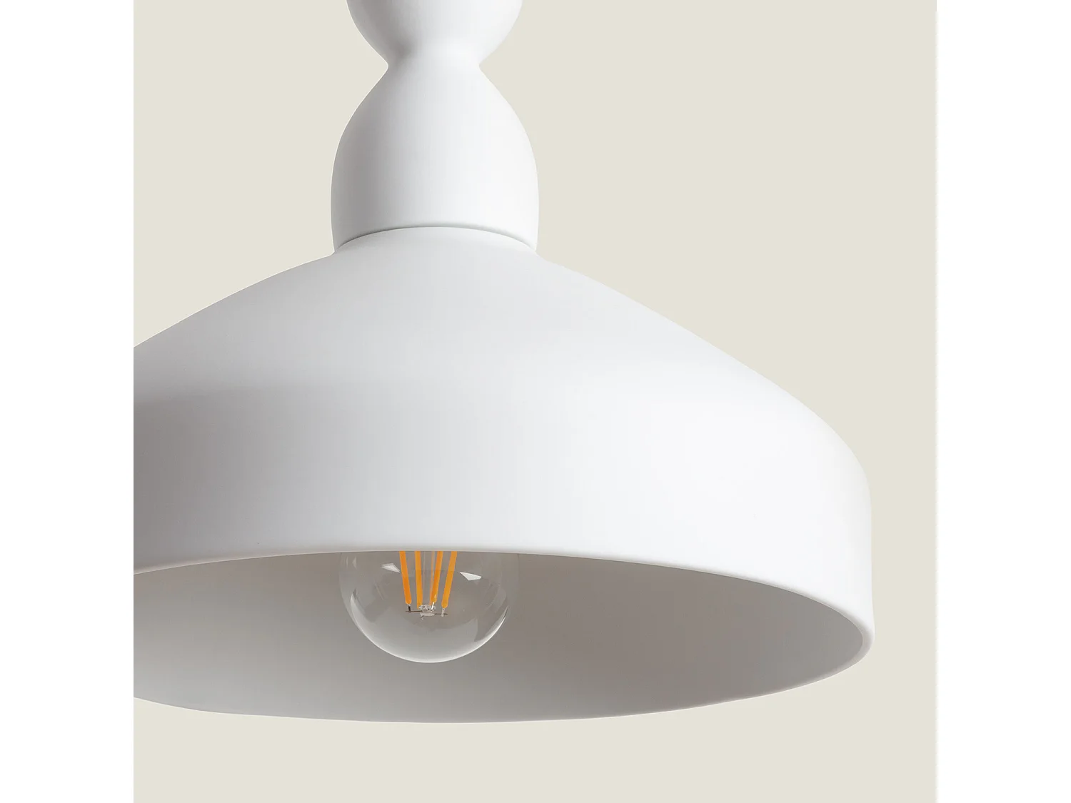 Suspension Céramique Almanzor Blanc