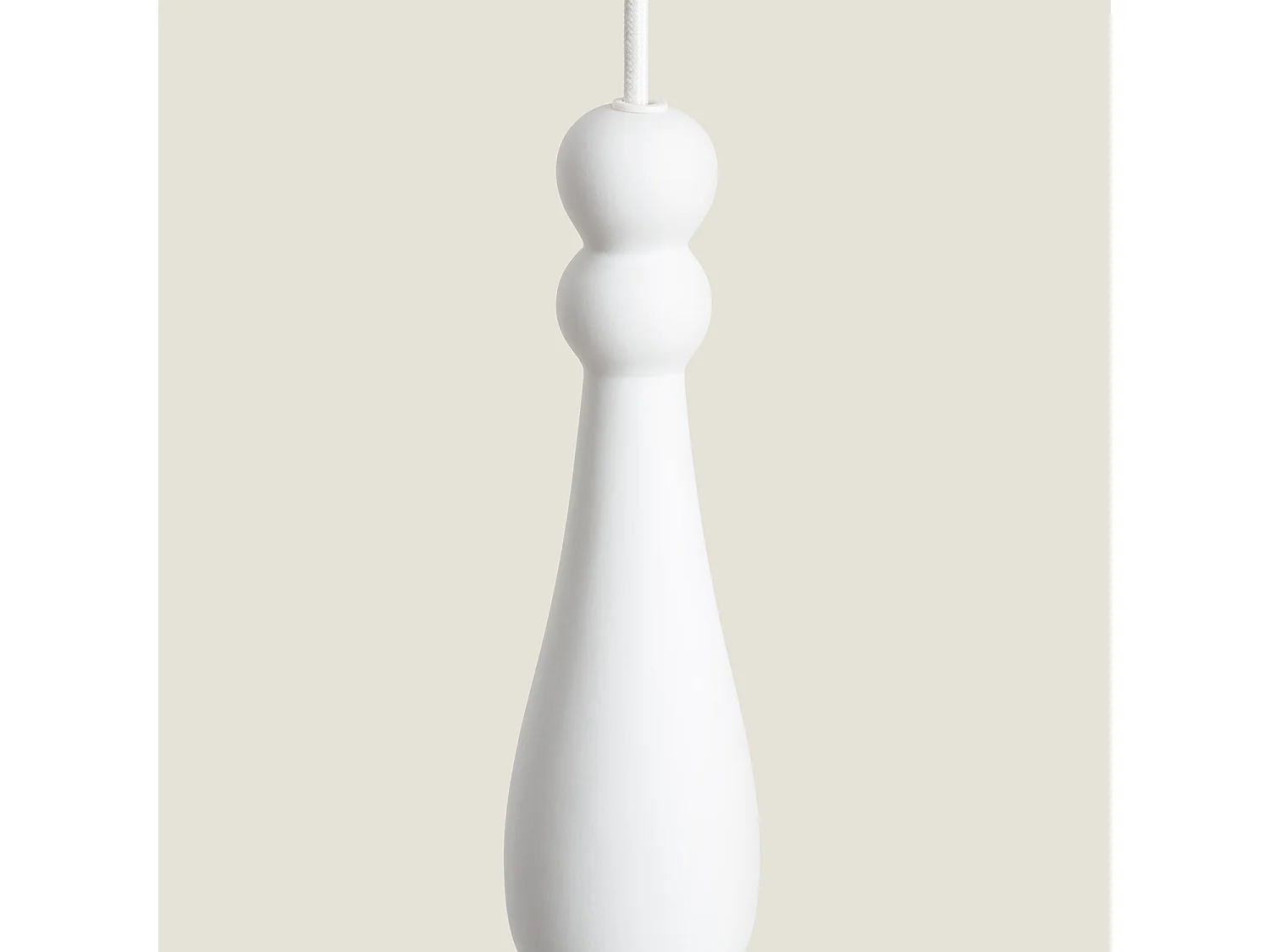 Suspension Céramique Almanzor Blanc