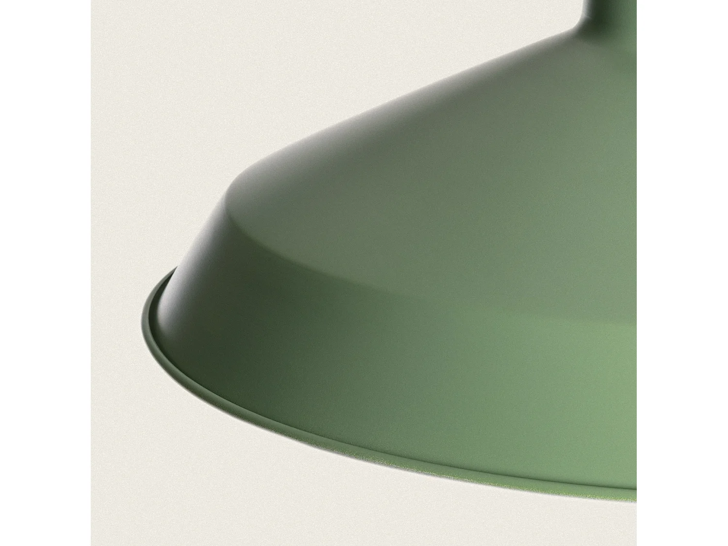 Lámpara Colgante Metal Meistter Verde Celadón