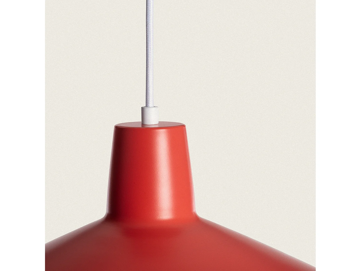 Lampada a Sospensione Metallo Meistter Rosso