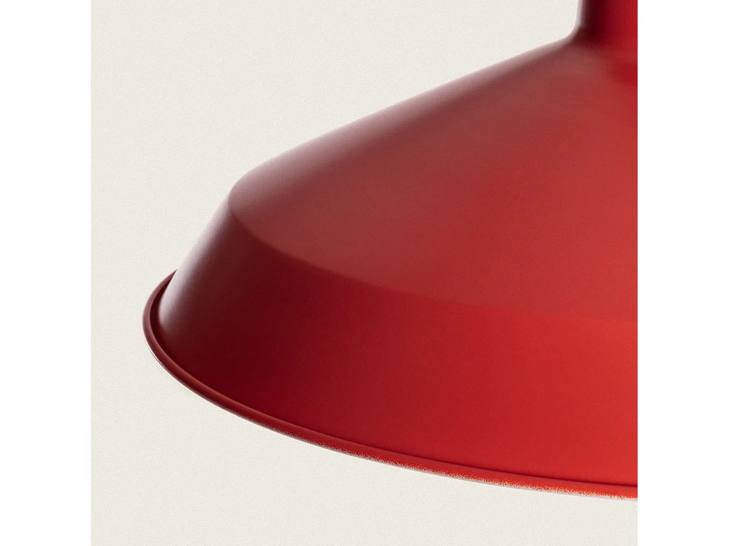 Lámpara Colgante Metal Meistter Rojo