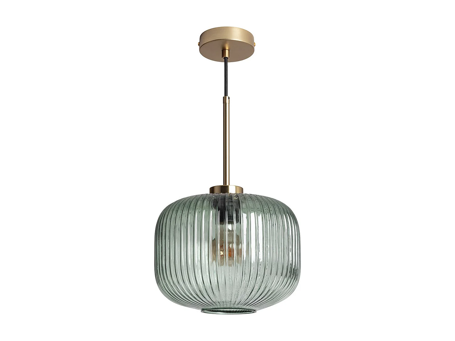 Lámpara Colgante Cristal Edwin Verde