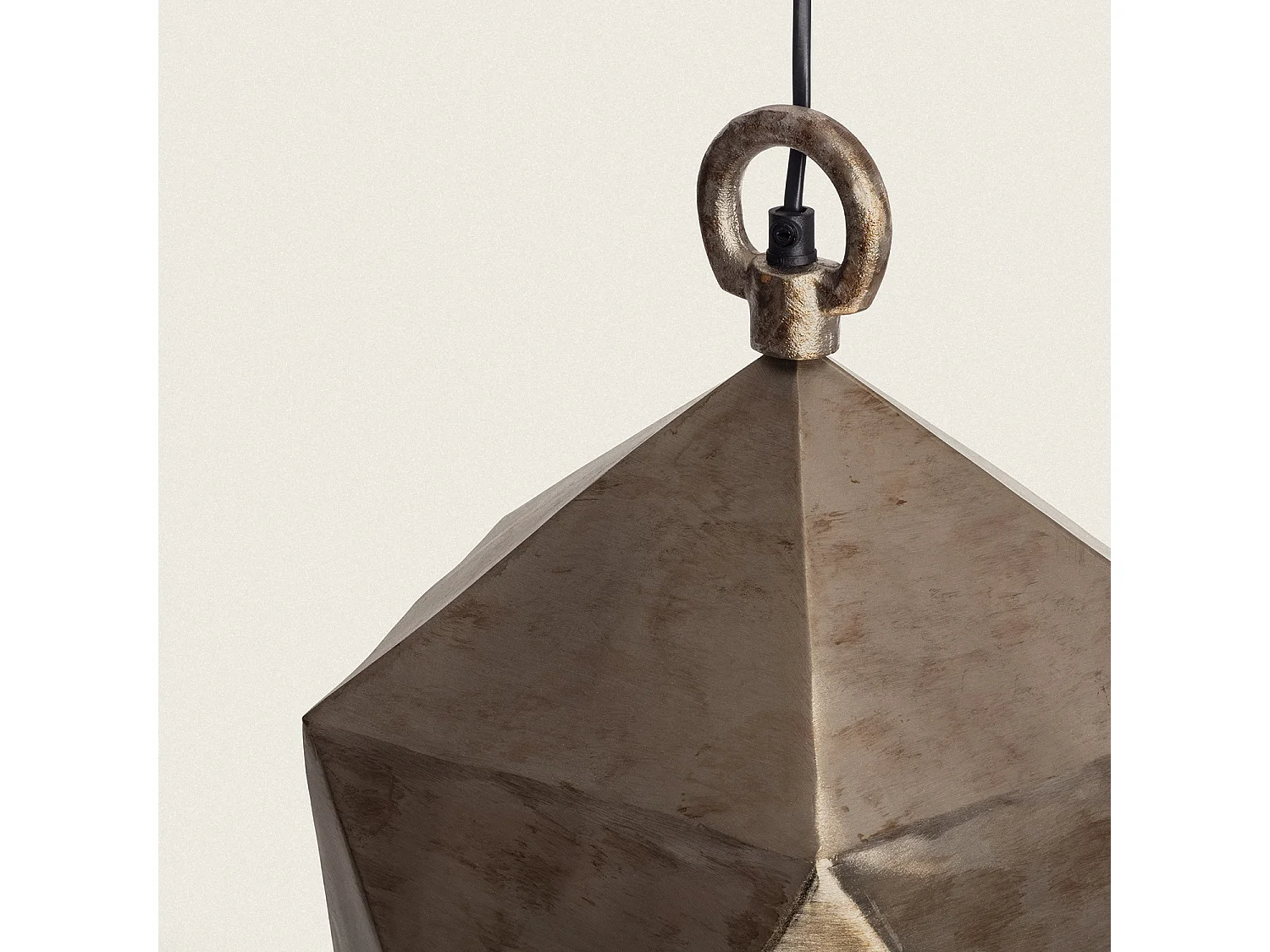 Lampada a Sospensione Metallo Elia Argento