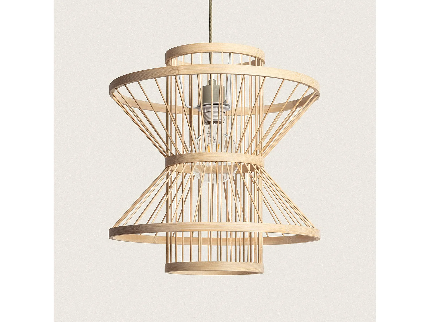 Lampada a Sospensione Bambù Namibia Naturale