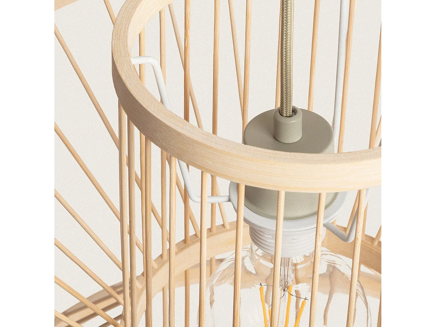 Suspension Bambou Namibie Naturel