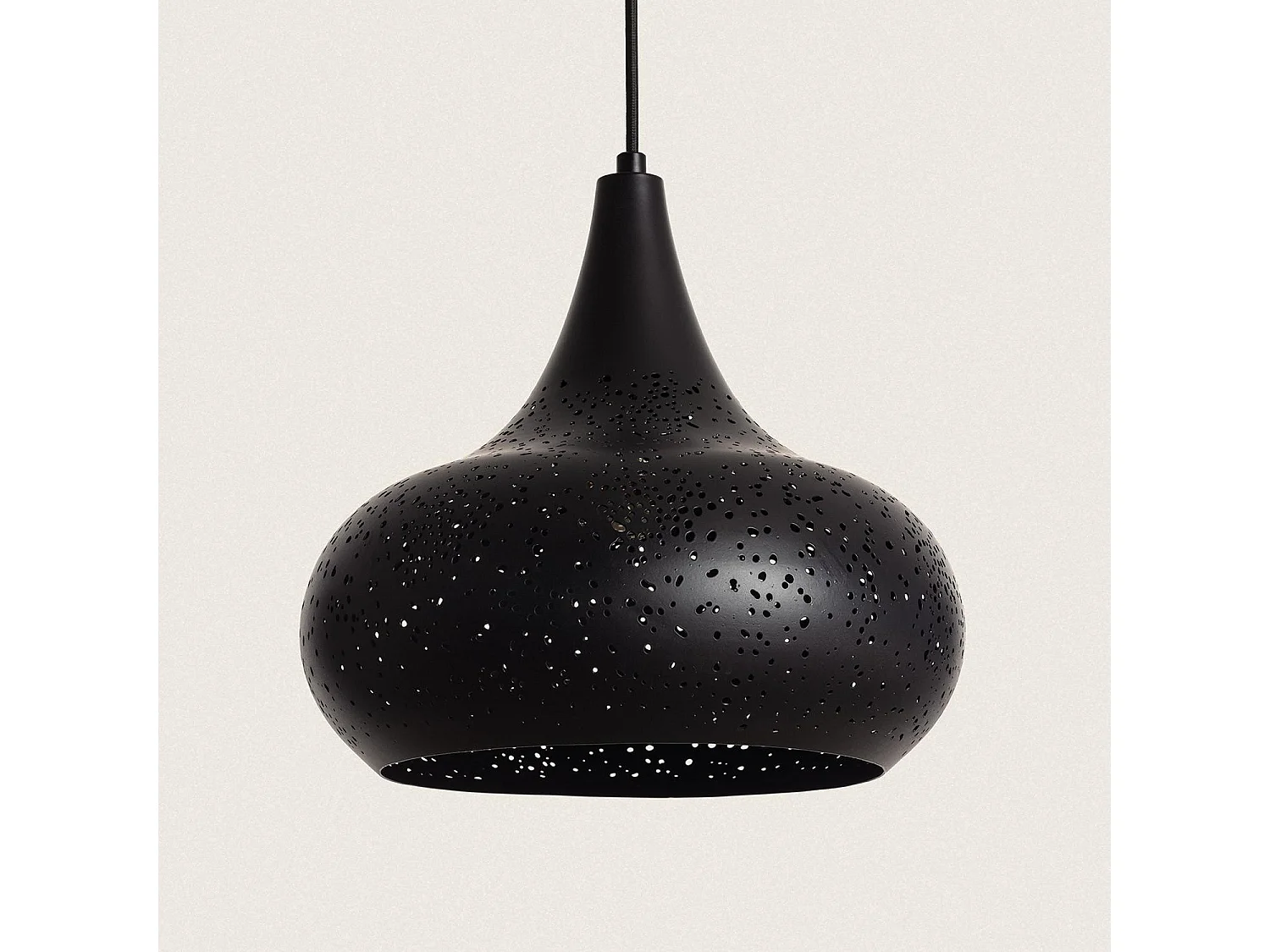 Suspension Métal Erea Noir