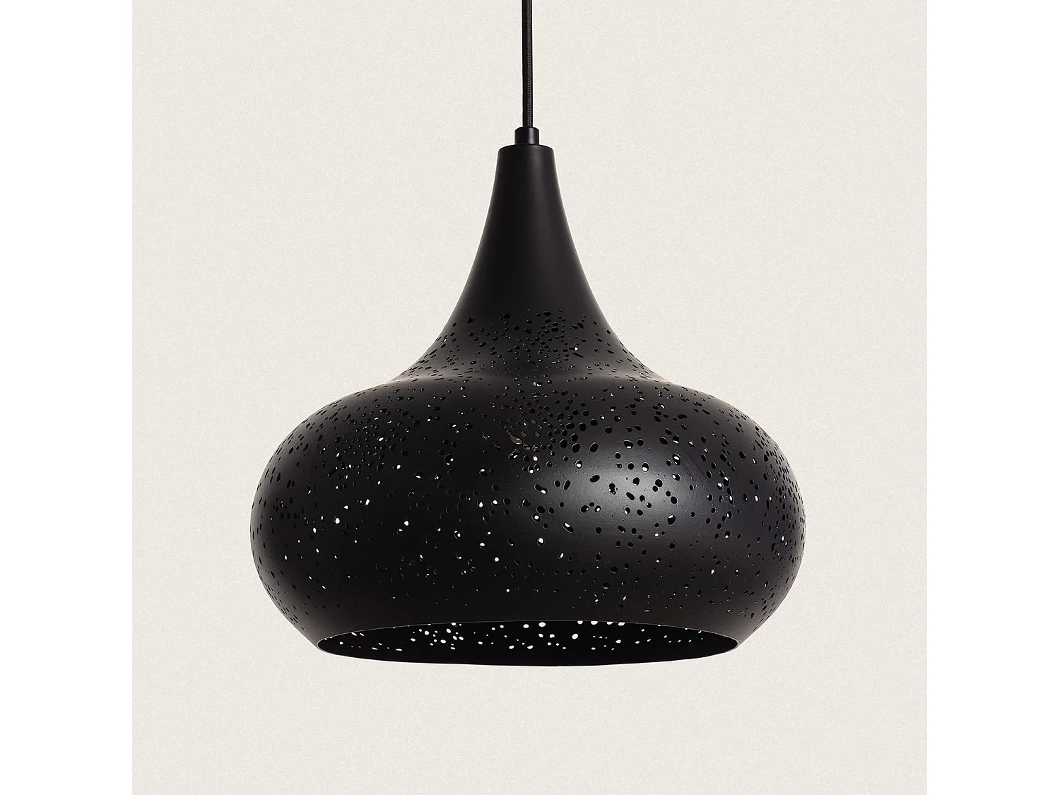 Suspension Métal Erea Noir