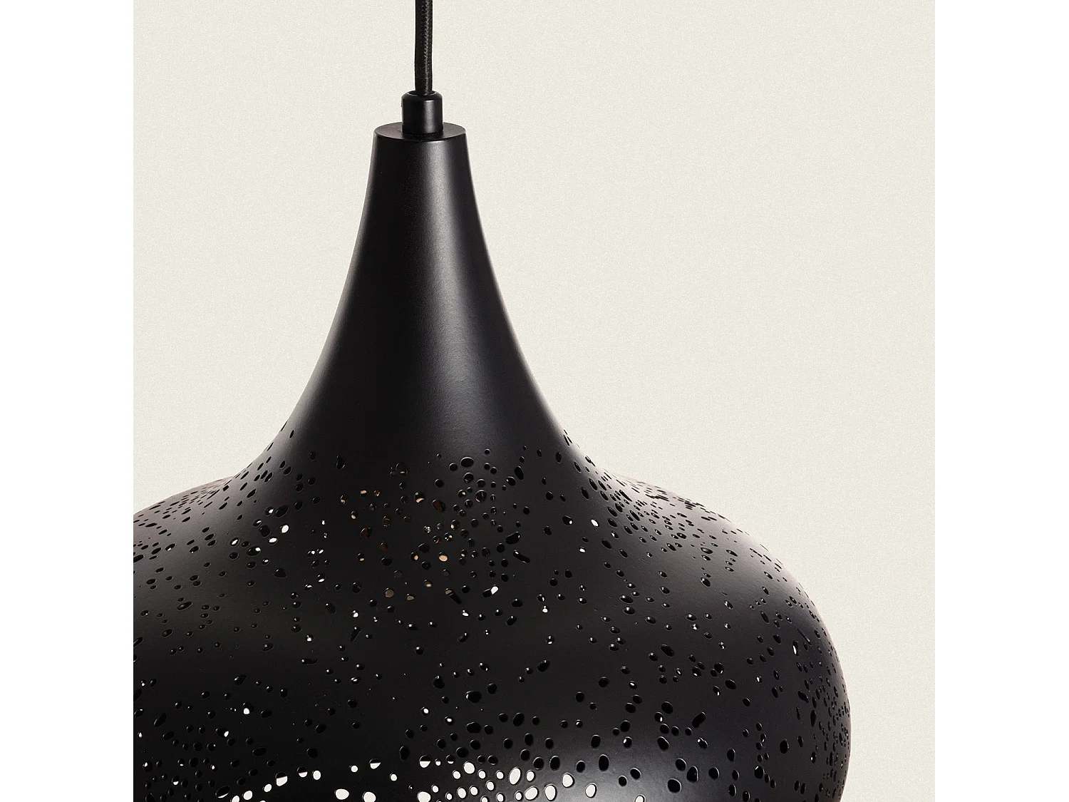 Suspension Métal Erea Noir