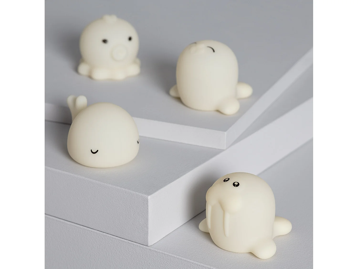 Luz Quitamiedos LED Pulpo RGB Silicona IP67 RGB