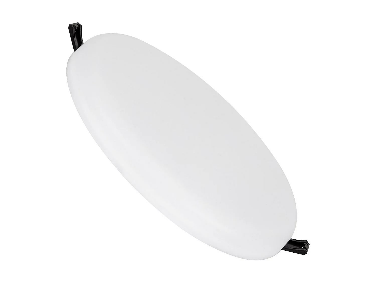 Placa LED 36W Circular Slim Surface Corte Ø200 mm IP54 3000K Blanco Cálido