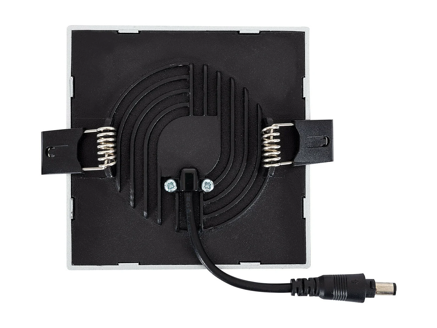 Dalle LED 8W Carrée High Lumen LIFUD Coupe Ø 75mm Argentée 4000K Blanc neutre