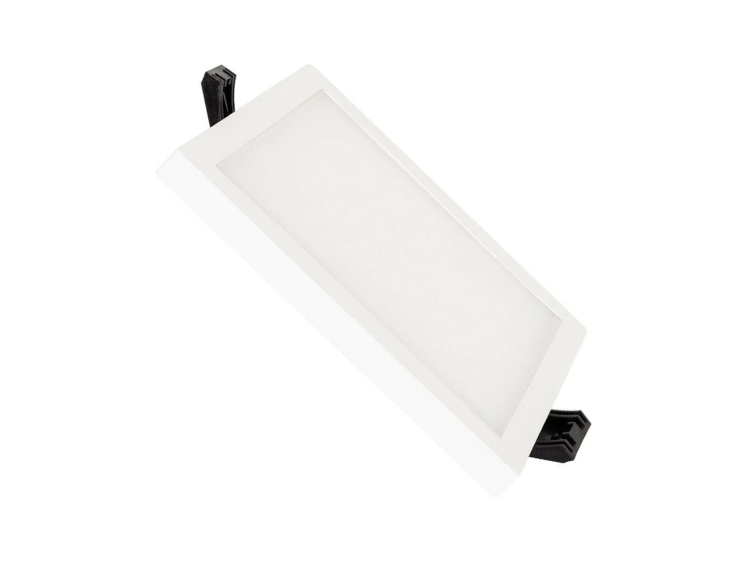 Pannello Downlight LED 8W Quadrato High Lumen Foro Ø75mm LIFUD 4000K Bianco Naturale
