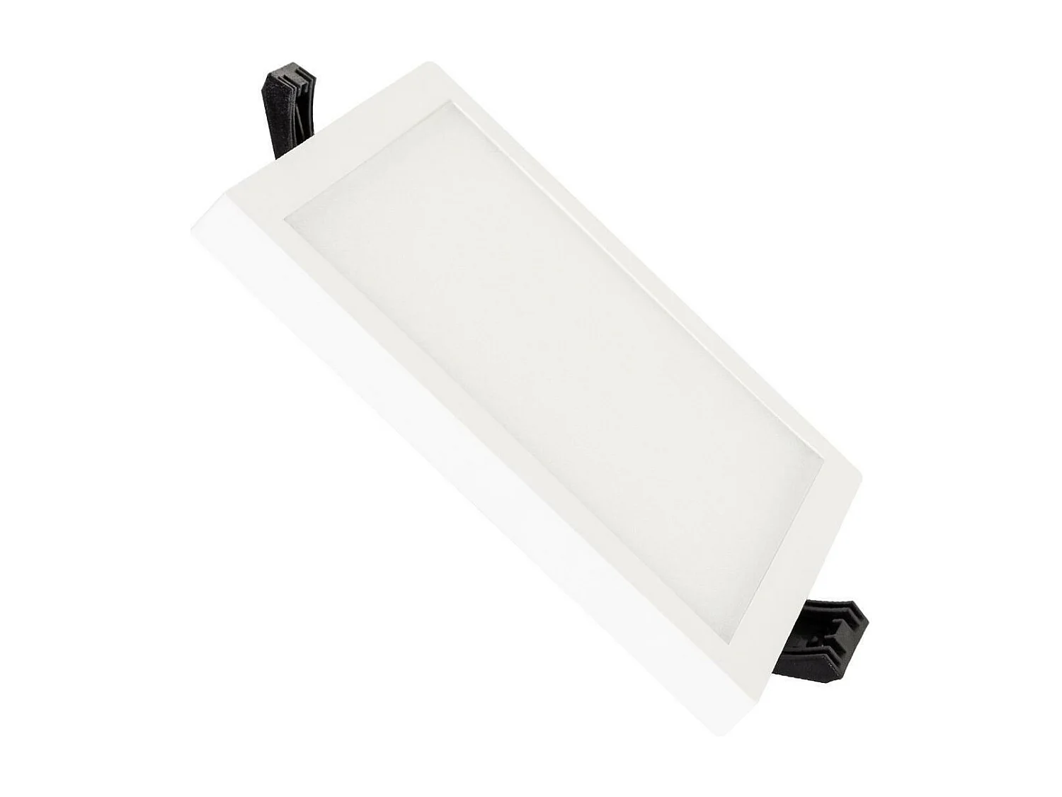 Dalle LED 8W Carrée High Lumen  Coupe Ø 75mm 4000K Blanc neutre
