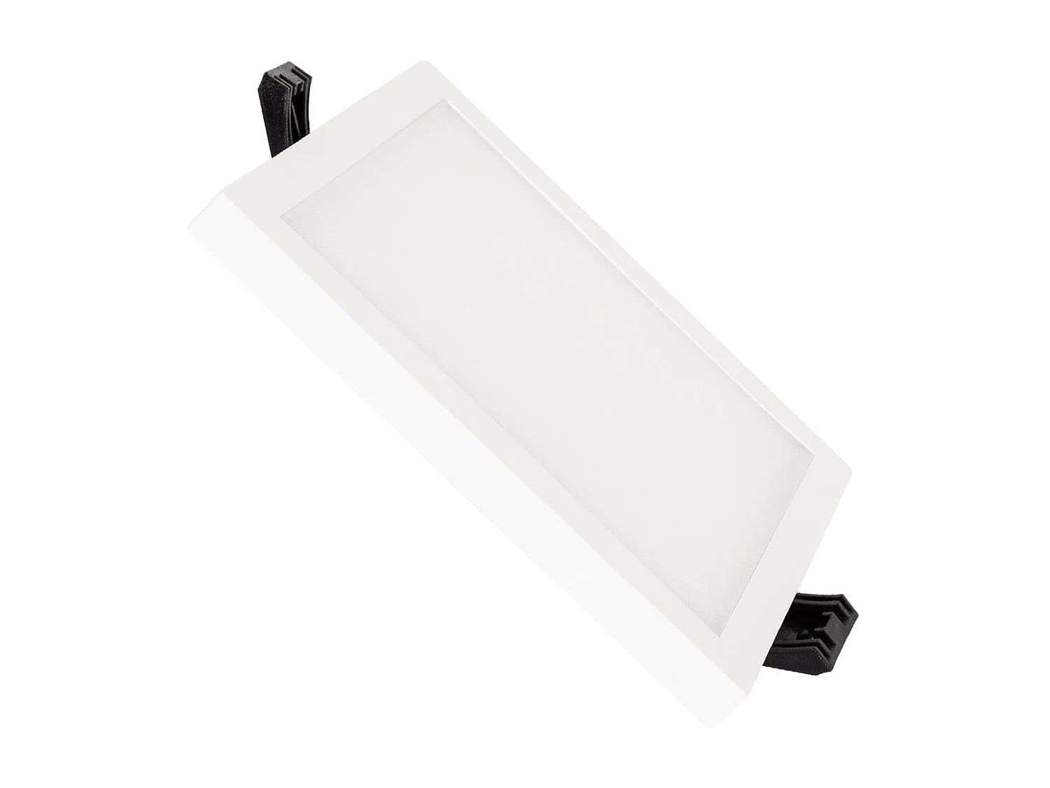 Dalle LED 8W Carrée High Lumen  Coupe Ø 75mm 4000K Blanc neutre