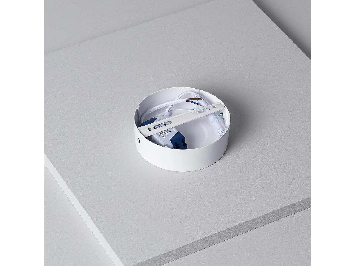 Plafonnier LED Rond 6W  Ø120 mm 6000K Blanc froid