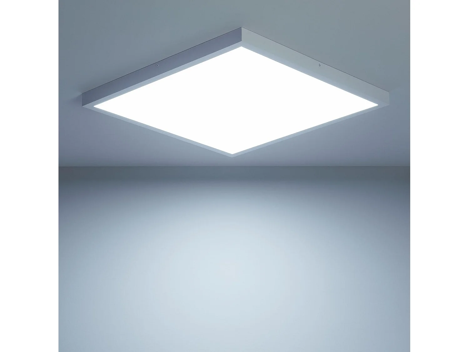 Plafoniera LED Quadrata 48W 600x600 mm 6000K Bianco Freddo