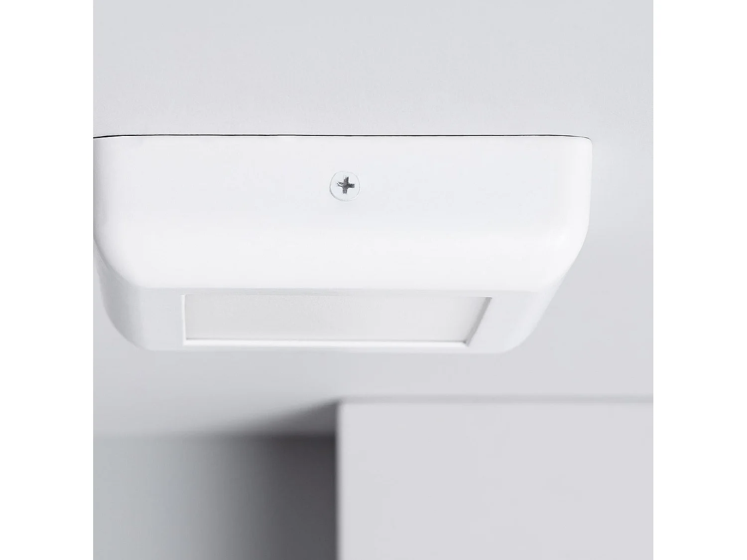 Plafonnier LED Carré Métal Design White 6W 122x122mm 4000K Blanc neutre