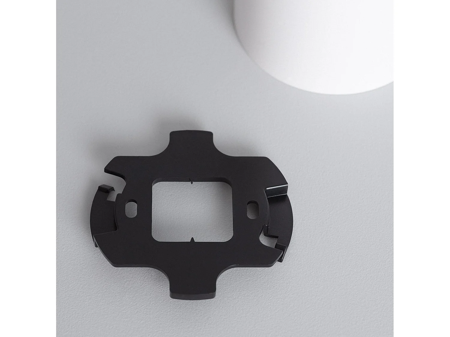 Applique da Soffitto Bianco con Lampadina GU10 Space 4000K Bianco Naturale
