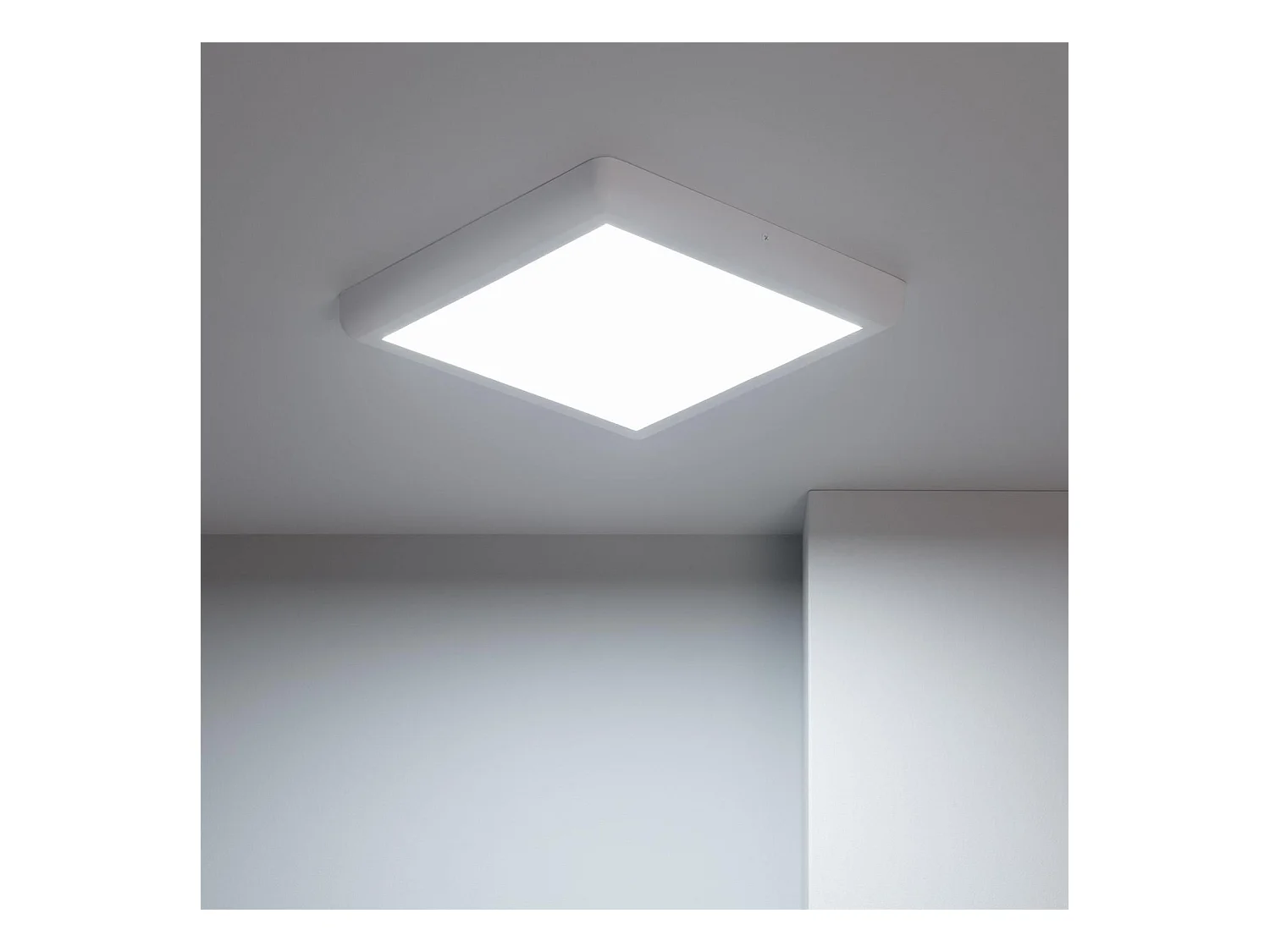 Plafón LED 24W Cuadrado Metal 300x300 mm Design White 4000K Blanco Neutro