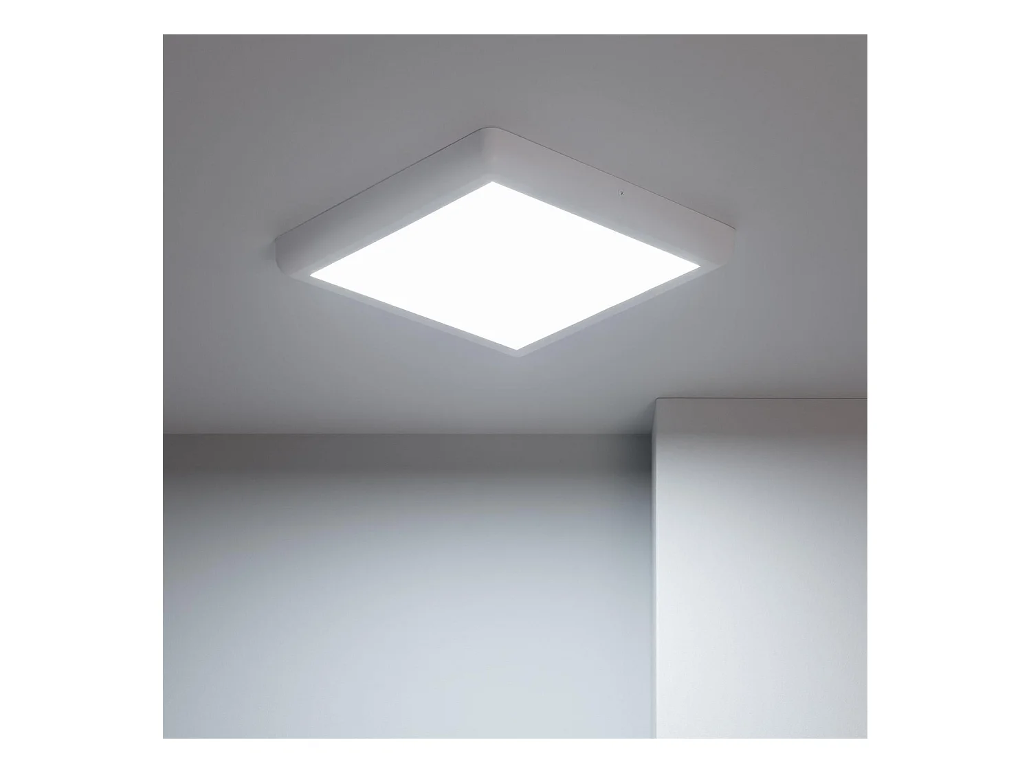 Plafón LED 24W Cuadrado Metal 300x300 mm Design White 4000K Blanco Neutro