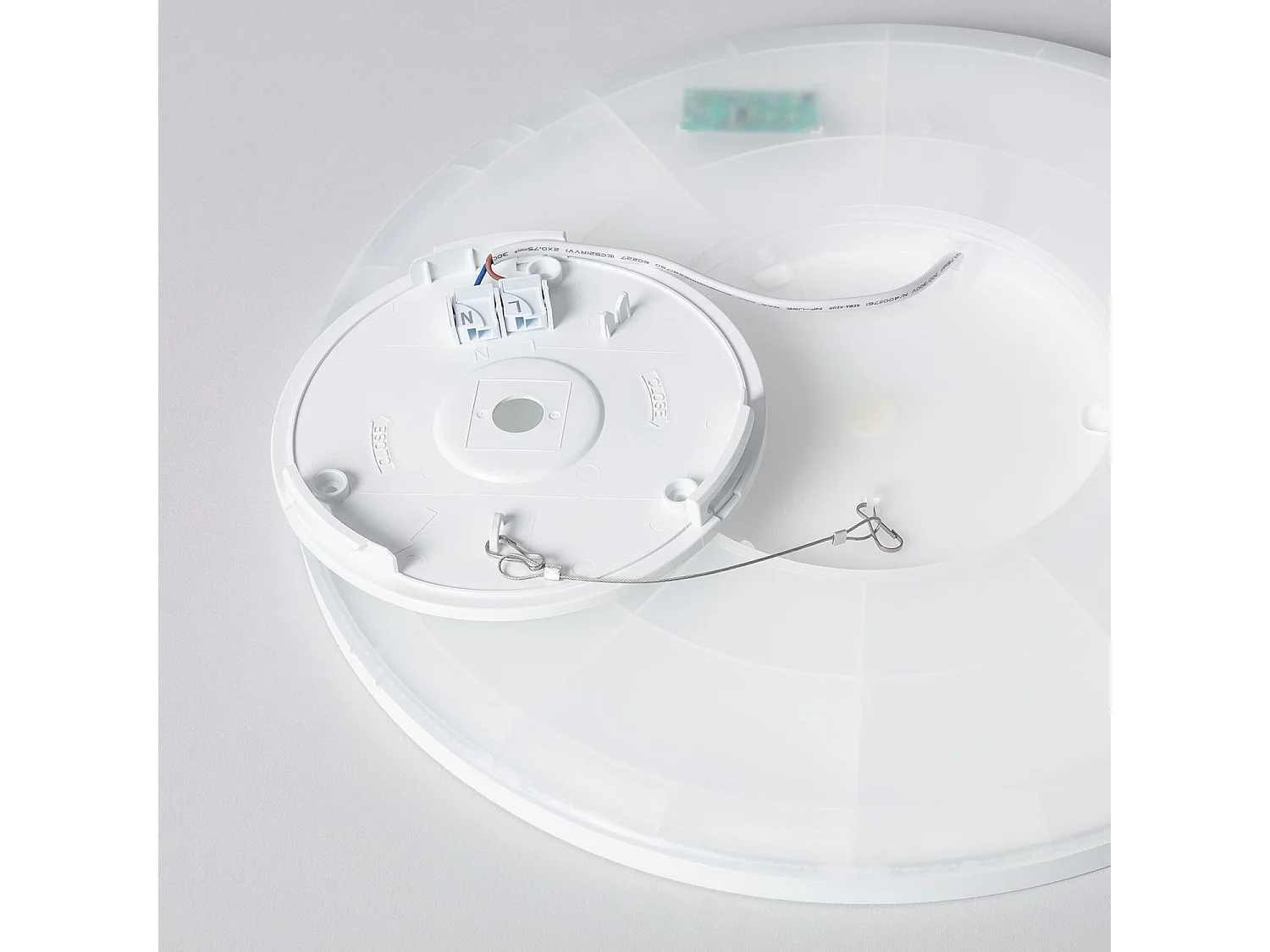 Plafón LED 24W Circular Ø420 mm Doble Cara SwitchCCT Seleccionable (Cálido-Neutro-Frío)