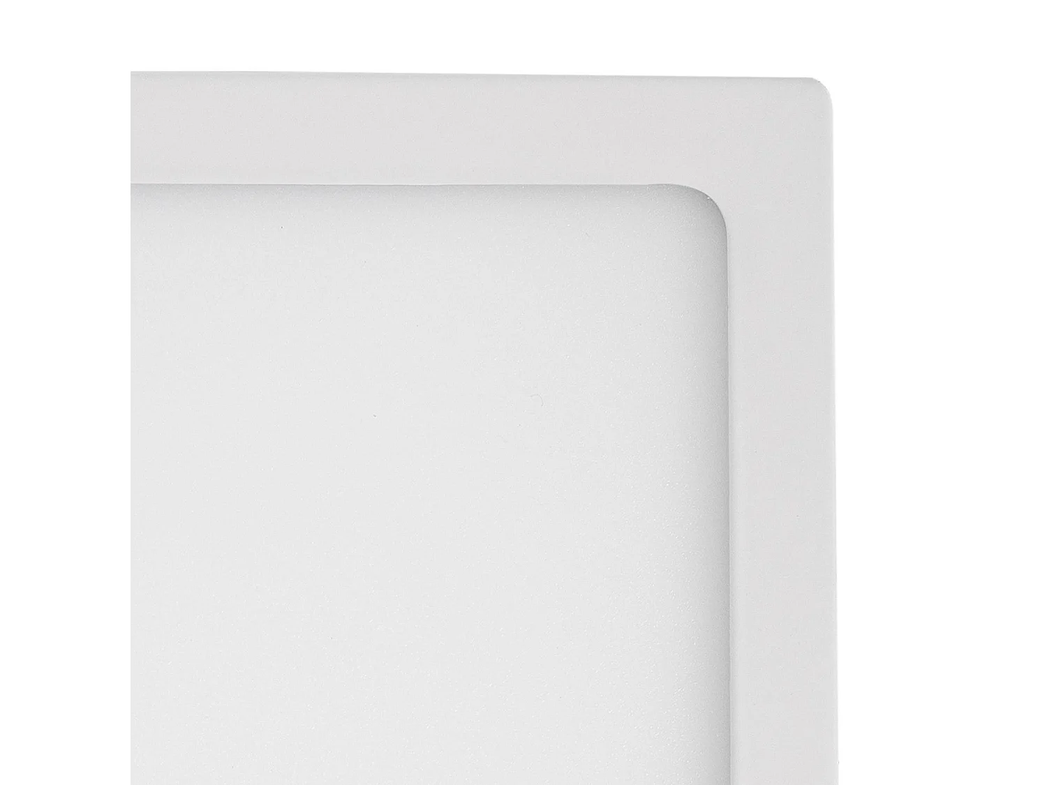 Plafonnier LED Carré 18W Extra-Plat CCT Sélectionnable 205x205 mm Sélectionnable (chaud-neutre-froid)