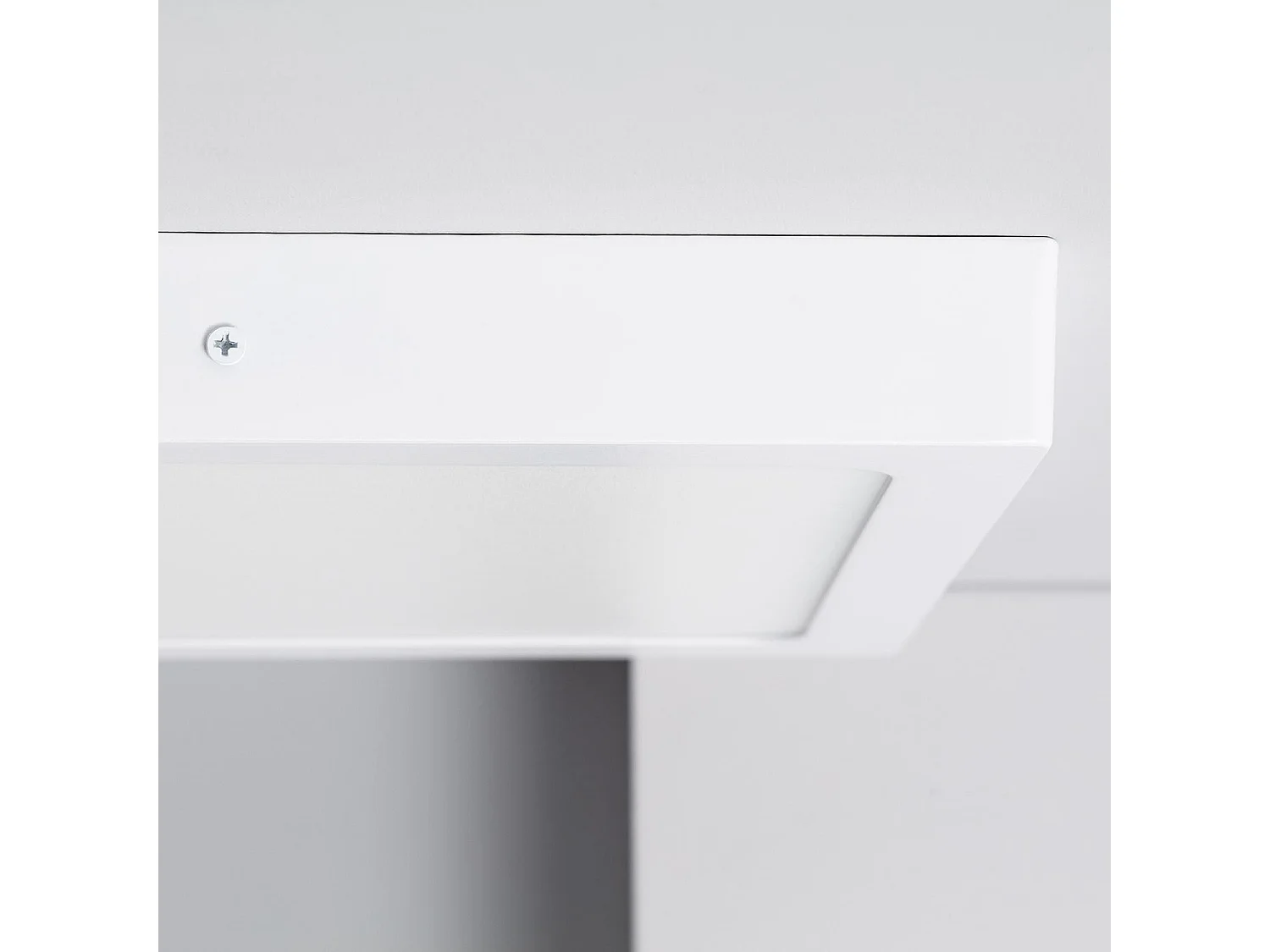 Plafonnier LED Carré 24W 301x301 mm 6000K Blanc froid