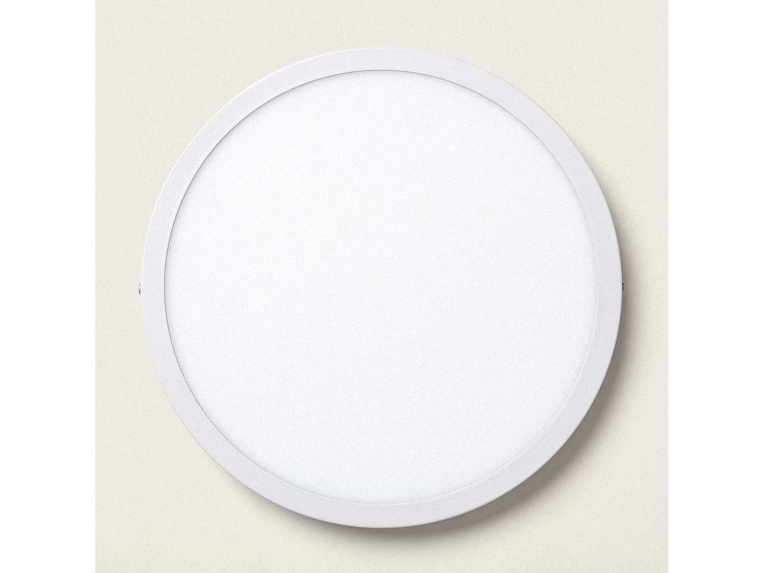 Plafonnier LED Rond 24W Extra-Plat CCT Sélectionnable Ø280 mm Sélectionnable (chaud-neutre-froid)