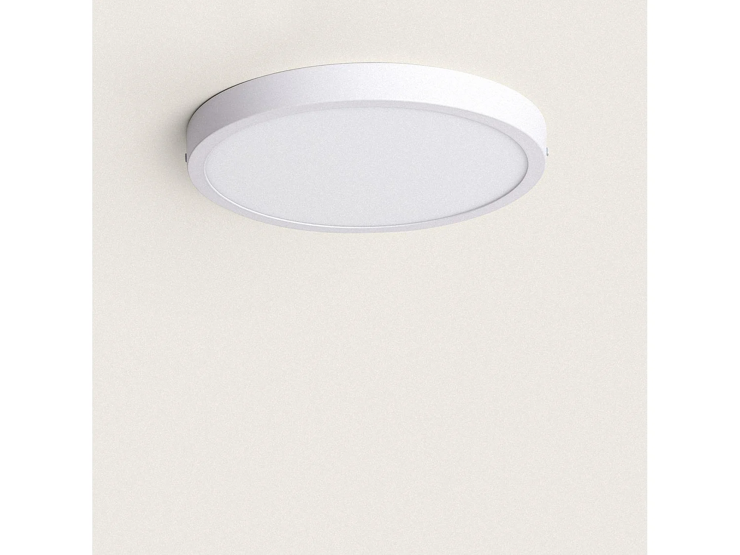 Plafoniera LED 24W Circolare Superslim CCT Selezionabile Ø300mm Selezionabile (Caldo-Naturale-Freddo)