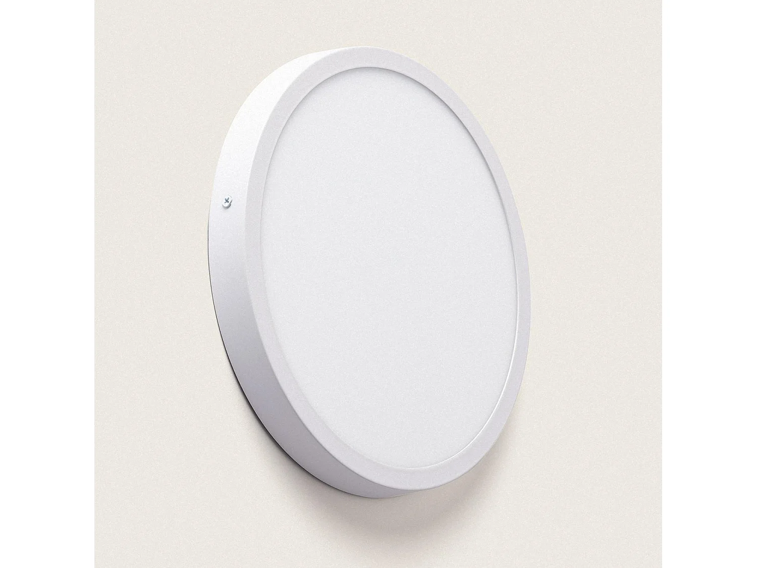 Plafoniera LED 24W Circolare Superslim CCT Selezionabile Ø300mm Selezionabile (Caldo-Naturale-Freddo)