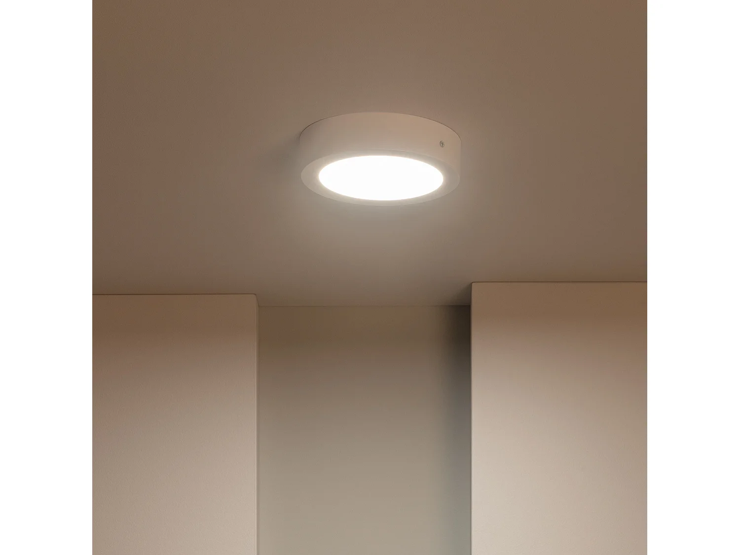 Plafonnier LED Rond 12W Ø170 mm 5000K Blanc froid