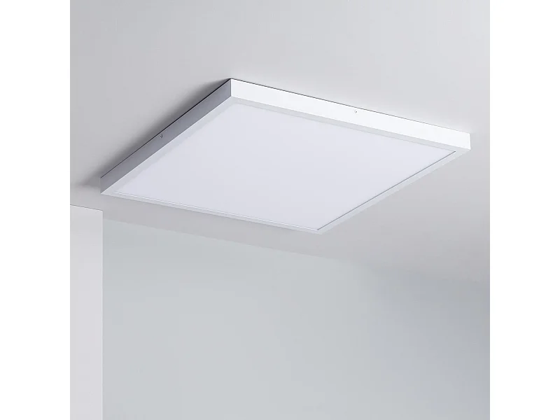 Plafonnier LED Carré 48W 600x600 mm 3000K Blanc chaud