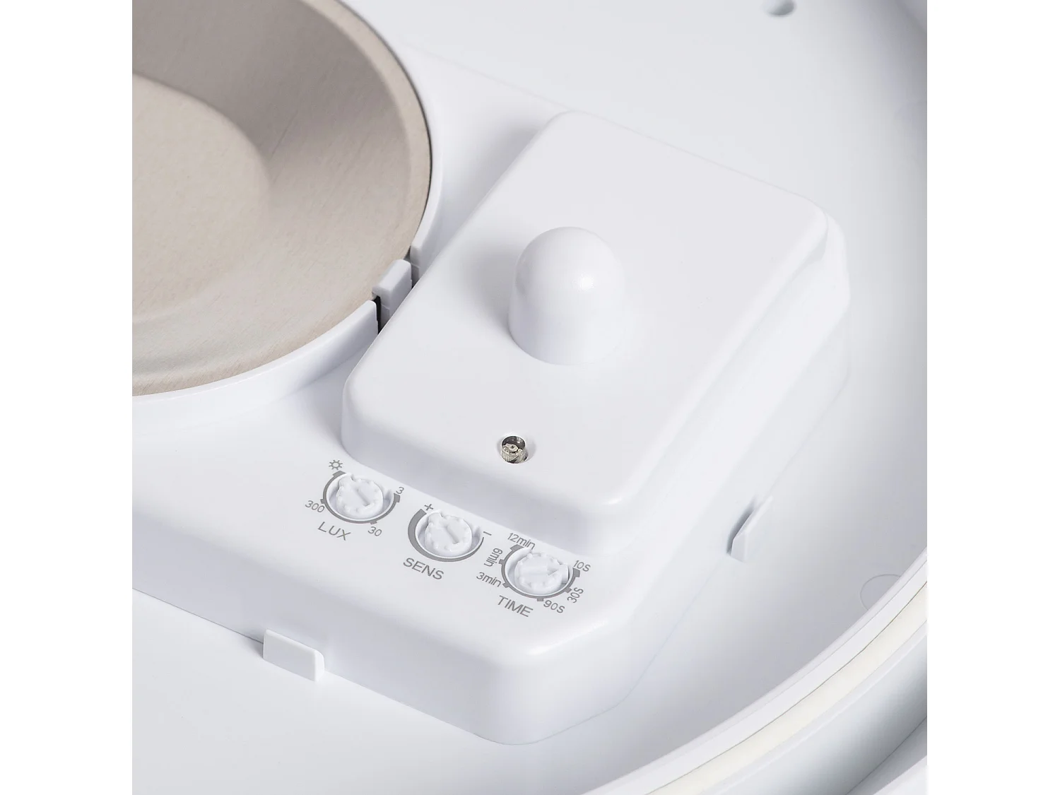 Plafonnier E27 avec Détecteur de Mouvement Radar Ø300 mm