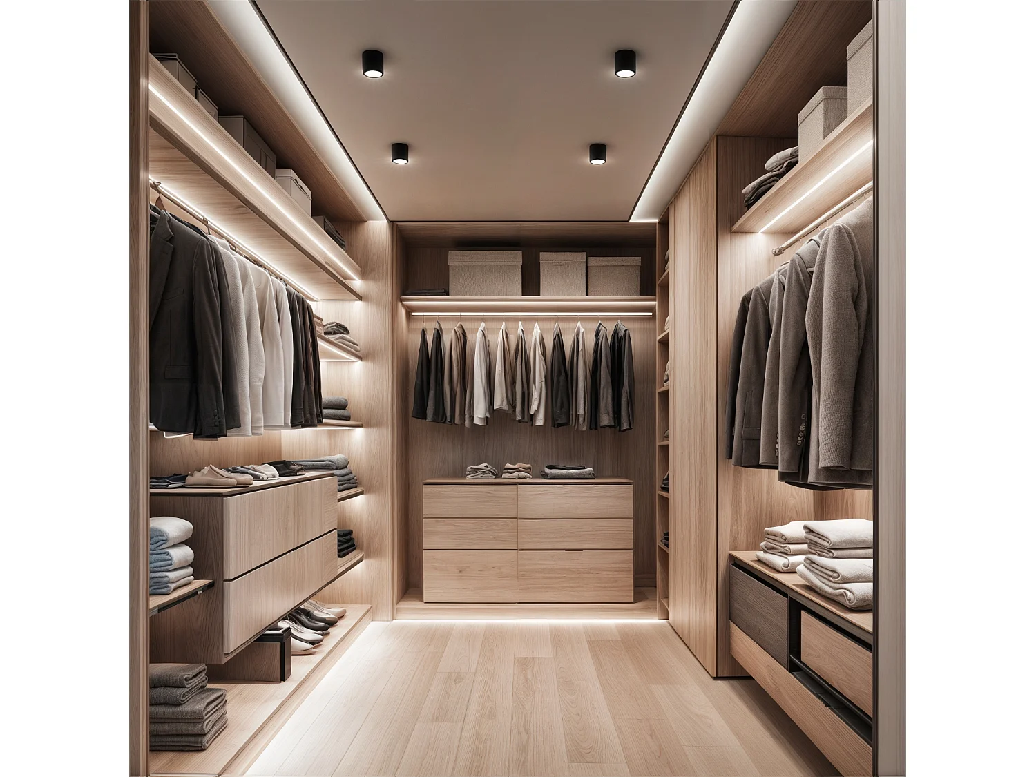 Applique da Soffitto Circolare Nero con Lampadina GU10 Space 4000K Bianco Naturale