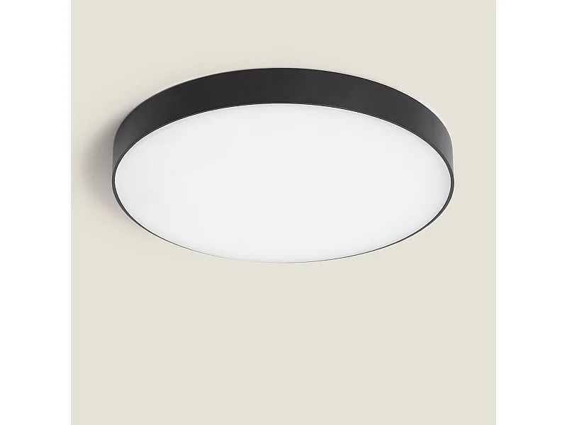 Plafonnier LED Rond 18W Dimmable Ø180 mm Noir